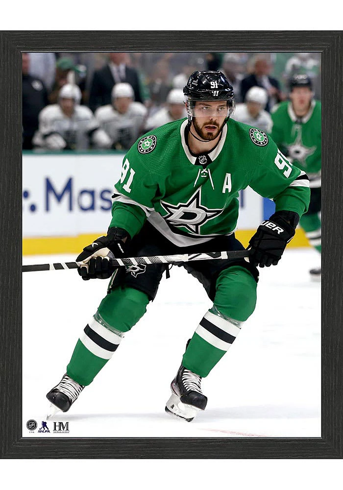Dallas Stars Team Player Action Picture Frame - Black