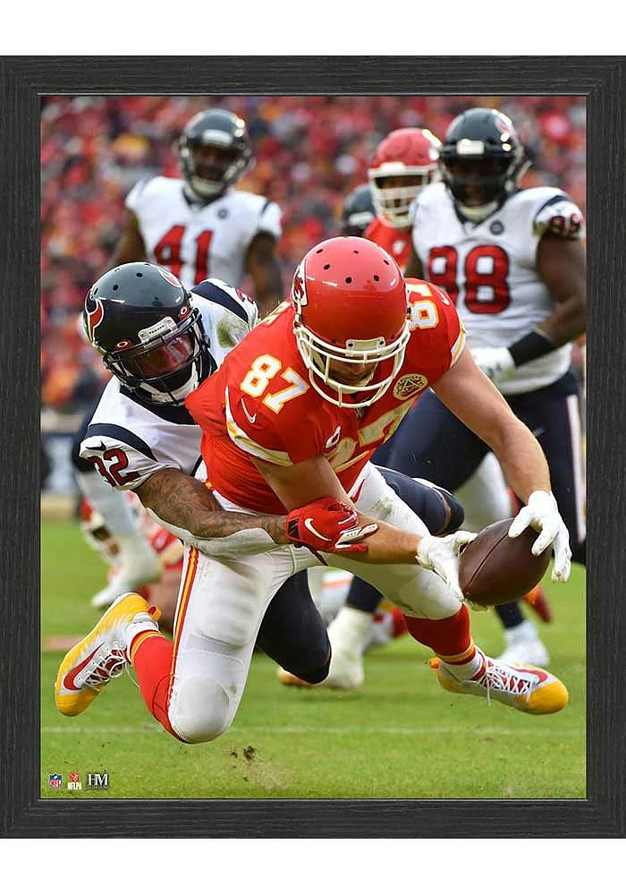 Kansas City Chiefs The Dive 12x15 Picture Frame - Red