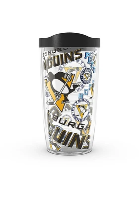 Pittsburgh Penguins All Over Wrap Tumbler - Yellow