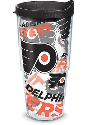 Philadelphia Flyers All Over Wrap Tumbler - Orange