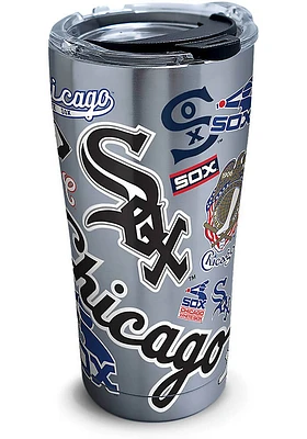 Tervis Tumblers Chicago White Sox All Over Wrap 20oz Stainless Steel Tumbler - Black