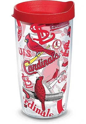 St Louis Cardinals All Over Wrap Tumbler - Red