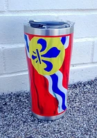 Tervis Tumblers St Louis Flowing Flag 20oz Stainless Steel Tumbler - Red