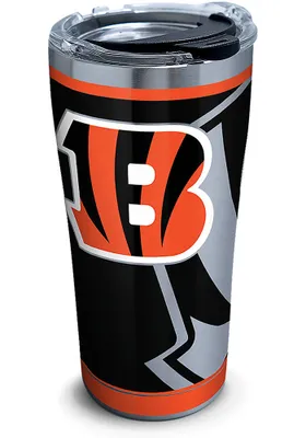 Tervis Tumblers Cincinnati Bengals 20oz Rush Stainless Steel Tumbler - Black