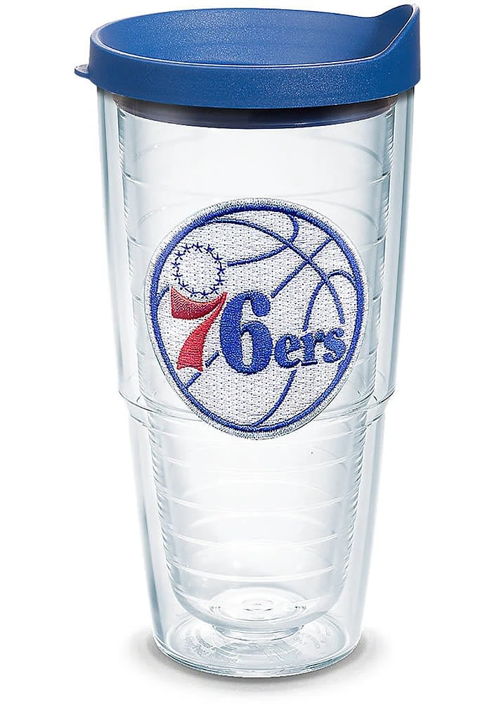 Philadelphia 76ers Emblem 24oz Tumbler - White