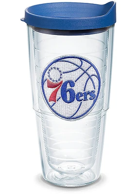 Philadelphia 76ers Emblem 24oz Tumbler - White