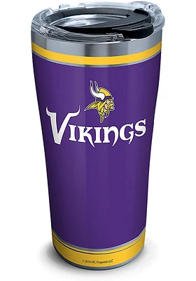 Tervis Tumblers Minnesota Vikings Touchdown 20oz Stainless Steel Tumbler - Purple