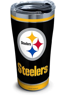 Tervis Tumblers Pittsburgh Steelers Touchdown 20oz Stainless Steel Tumbler - Black