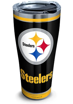 Tervis Tumblers Pittsburgh Steelers Touchdown 30oz Stainless Steel Tumbler - Black