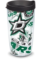 Dallas Stars All Over Wrap 16oz Tumbler - Green