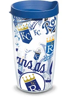 Kansas City Royals All Over Wrap Tumbler - Blue