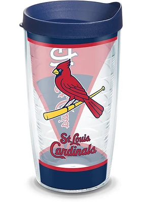 St Louis Cardinals Batter Up Wrap Design Tumbler - Red
