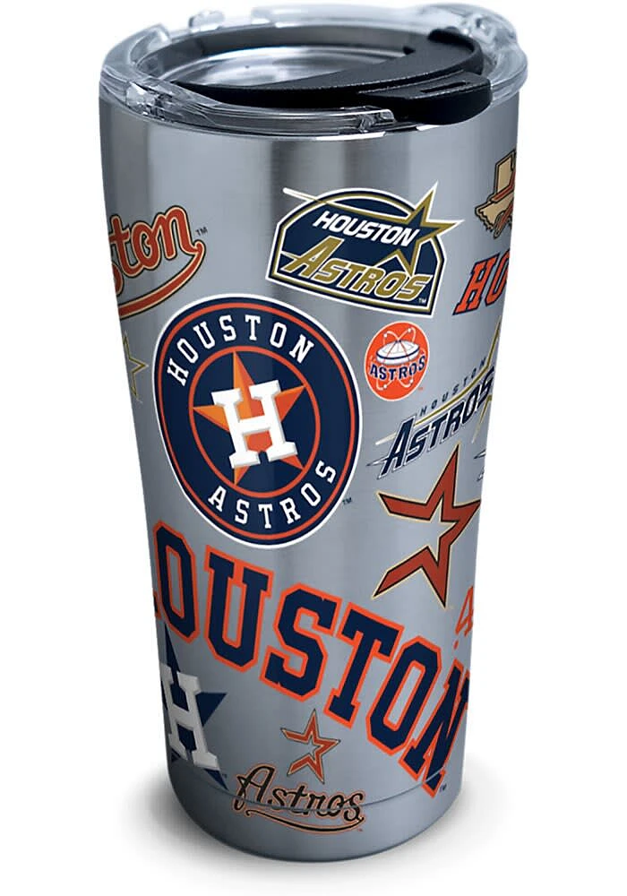 Tervis Tumblers Houston Astros 20 oz All Over Stainless Steel Tumbler - Orange