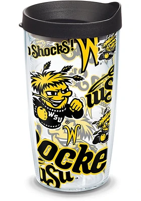 Wichita State Shockers 16oz All Over Tumbler