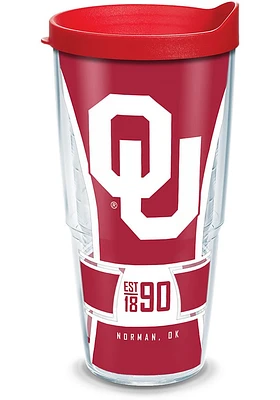 Oklahoma Sooners 24oz Spirit Tumbler - Red