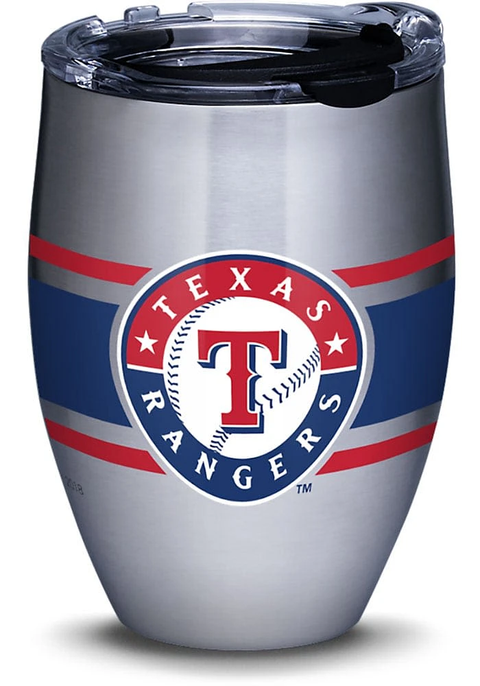 Texas Rangers 12oz Stemless Wine Stainless Steel Stemless
