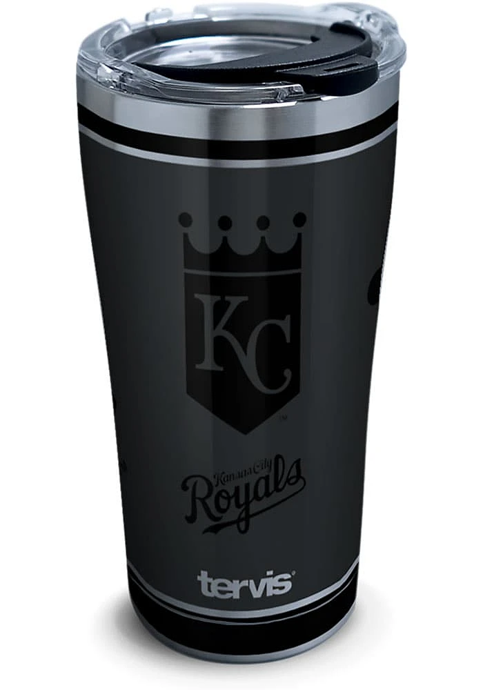 Tervis Tumblers Kansas City Royals 20oz Blackout Stainless Steel Tumbler - Black