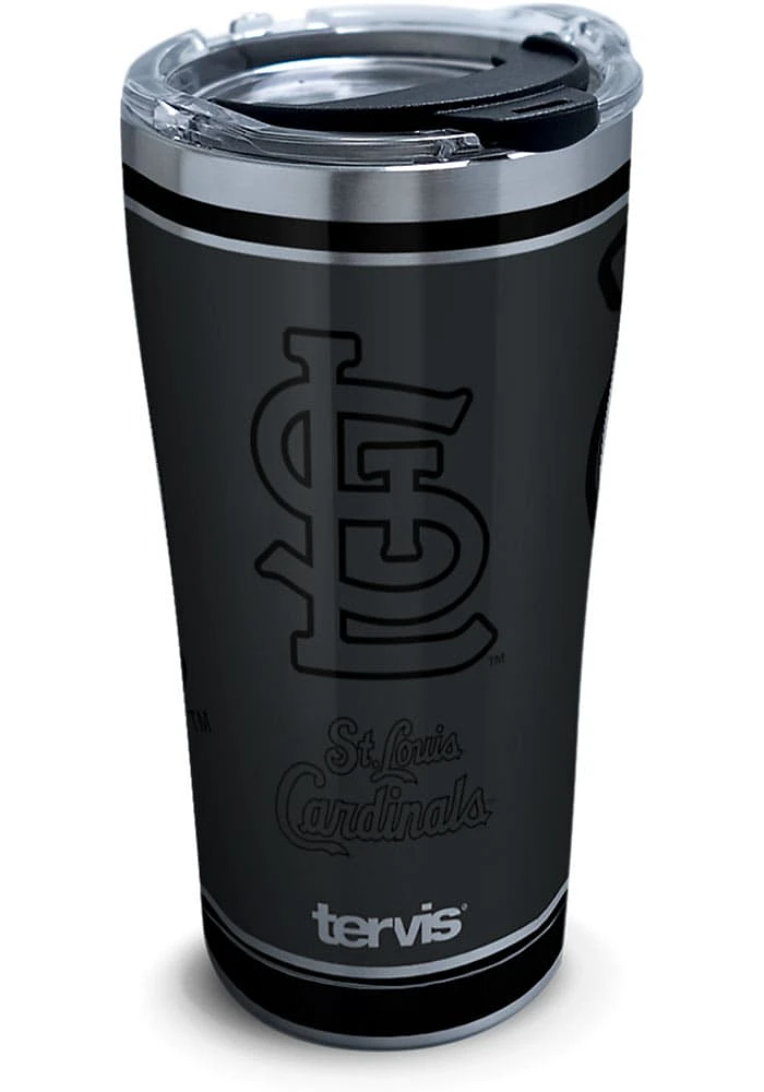 Tervis Tumblers St Louis Cardinals 20oz Blackout Stainless Steel Tumbler - Black