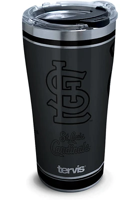 Tervis Tumblers St Louis Cardinals 20oz Blackout Stainless Steel Tumbler - Black