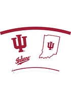 Indiana Hoosiers 24 oz Tradition Clear Tumbler - Red