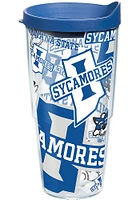 Indiana State Sycamores 24 oz All Over Tumbler - Blue