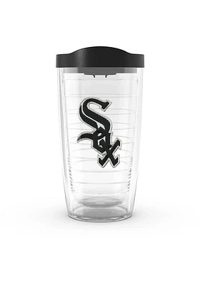 Chicago White Sox 16oz W/Lid Tumbler - Black