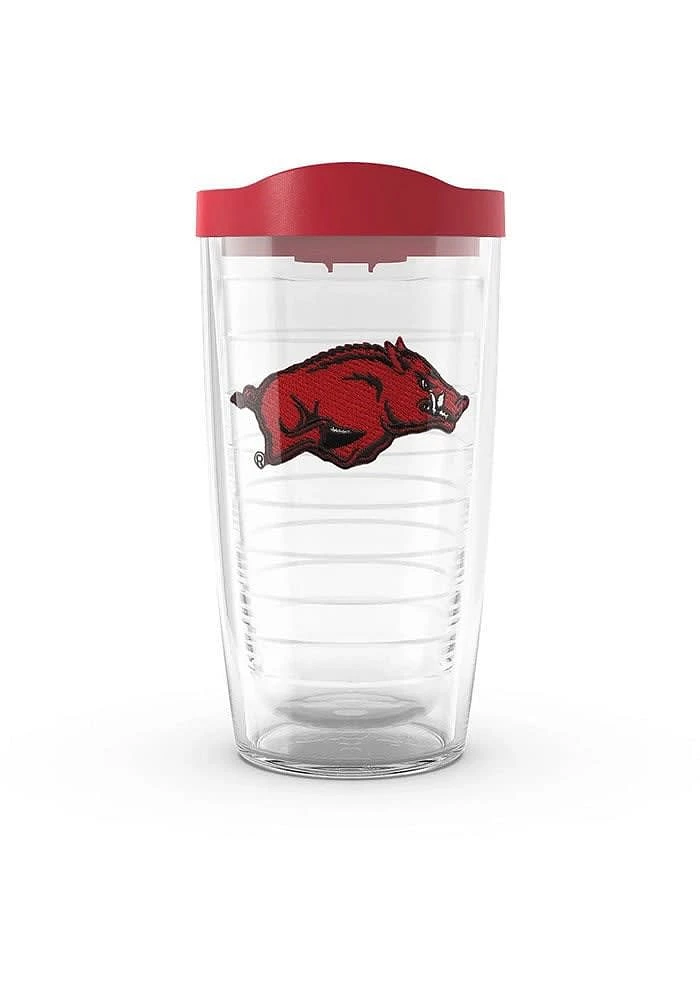 Arkansas Razorbacks 16oz W/Lid Tumbler - Red