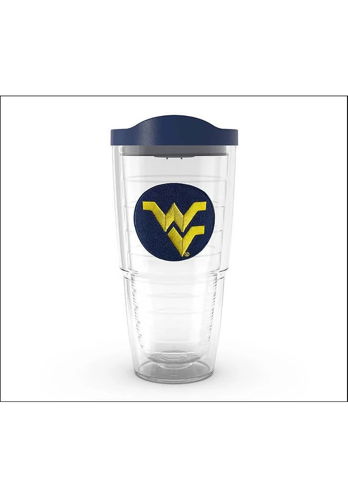 West Virginia Mountaineers 24oz Embroidered Tumbler - Blue