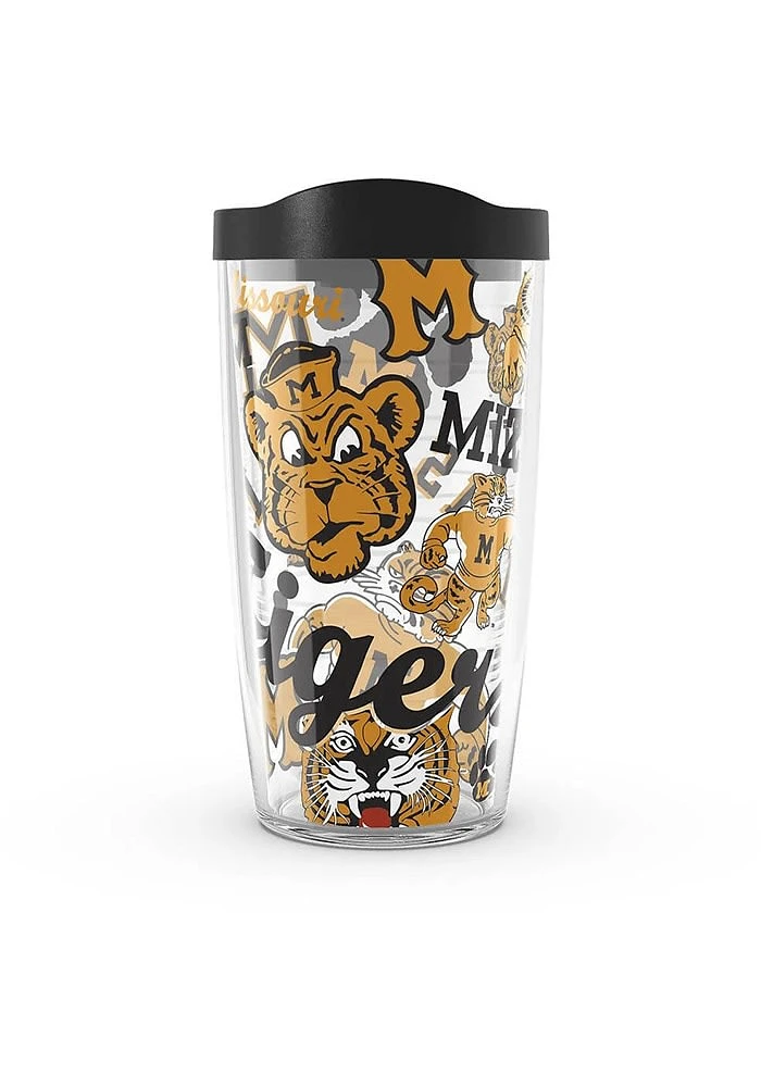 Missouri Tigers 16oz Wrapped Tumbler - Gold