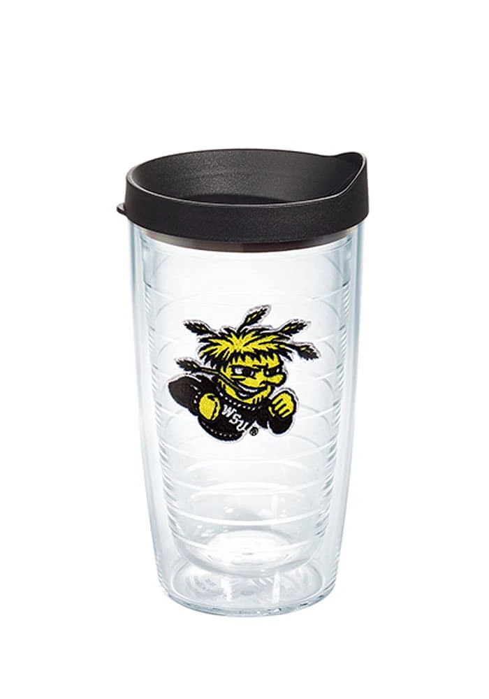 Wichita State Shockers 16oz Clear Tumbler