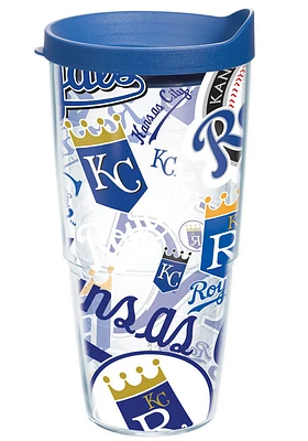 Kansas City Royals All Over Tumbler - Blue