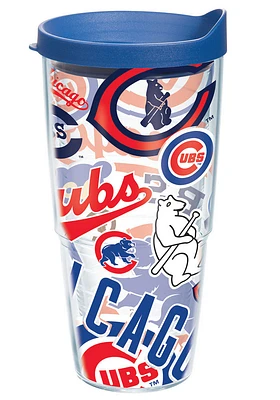 Chicago Cubs All Over Tumbler - Blue