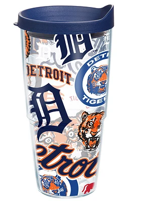 Detroit Tigers All Over Tumbler - Blue