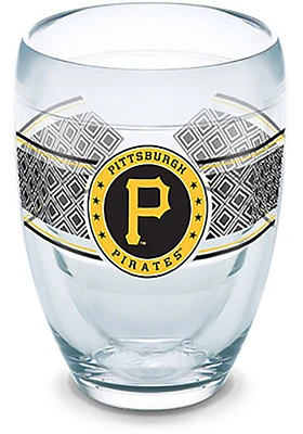 Pittsburgh Pirates Reserve Wrap Stemless Wine Glass - Black