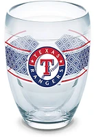 Texas Rangers Reserve Wrap Stemless Wine Glass - Blue