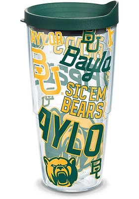 Baylor Bears All Over Logo 24oz Tumbler - Green