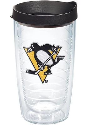 Pittsburgh Penguins 16 oz Lid Clear Tumbler