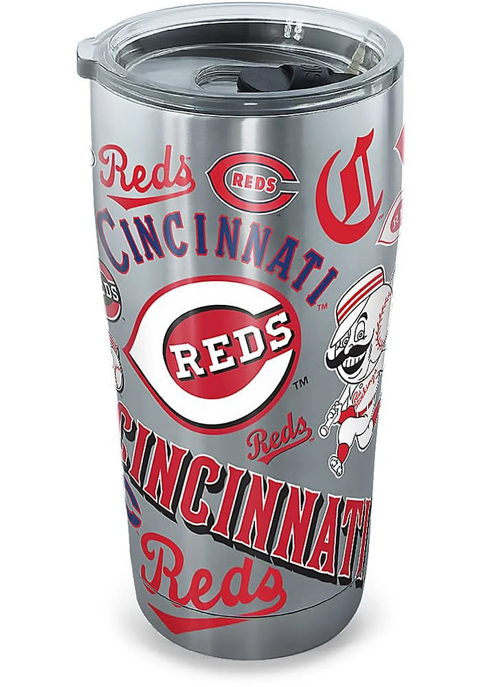 Tervis Tumblers Cincinnati Reds 20oz Stainless Steel Tumbler - Grey