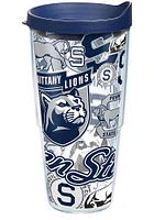 Penn State Nittany Lions All Over Logo 24oz Tumbler - Navy Blue
