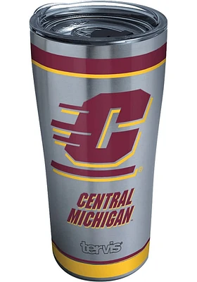 Tervis Tumblers Central Michigan Chippewas 20oz Campus Stainless Steel Tumbler - Silver