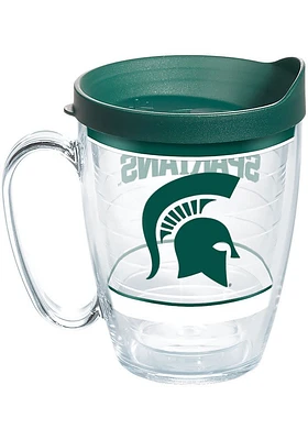 Michigan State Spartans Traditions 16 oz Plastic Tumbler - Green