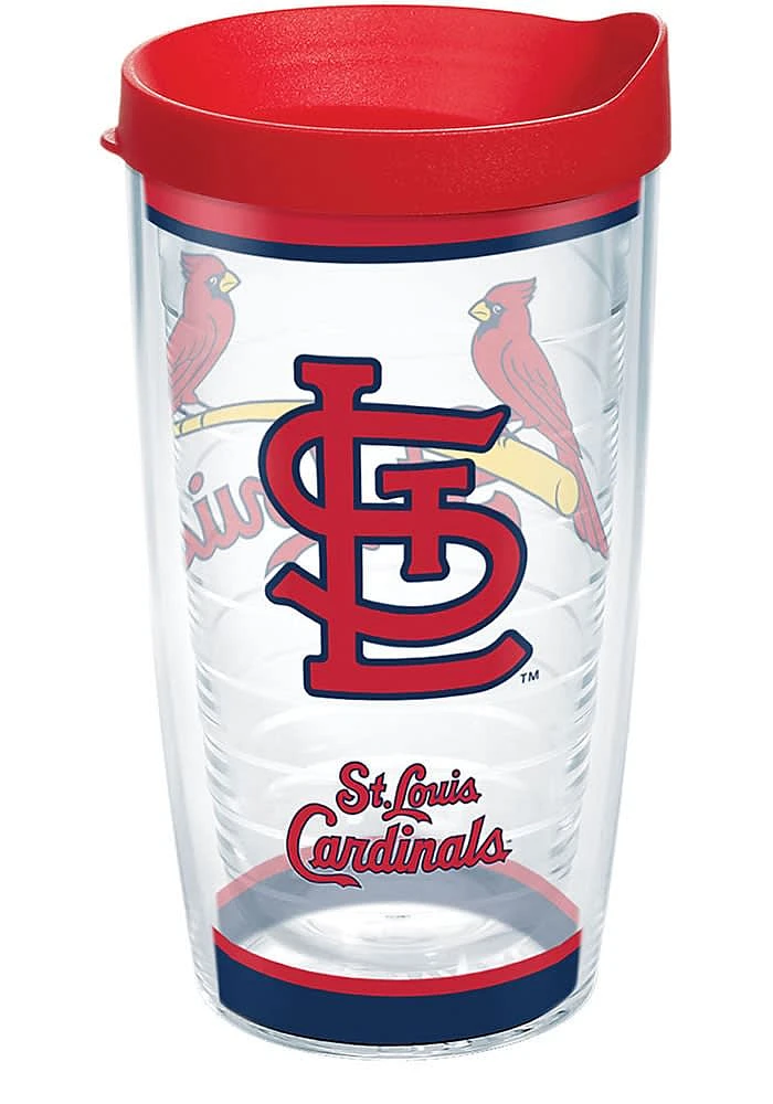 St Louis Cardinals 16oz Tradition Tumbler - Red