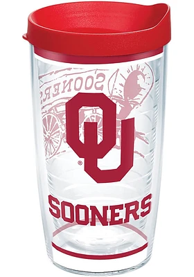 Oklahoma Sooners 16oz Tradition Tumbler - Red