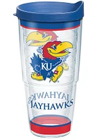 Kansas Jayhawks 24 oz Tradition Tumbler - Blue