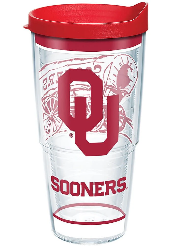 Oklahoma Sooners 24 oz Tradition Tumbler - Red