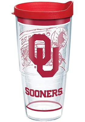 Oklahoma Sooners 24 oz Tradition Tumbler - Red