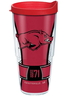 Arkansas Razorbacks 24 oz Spirit Tumbler - Red