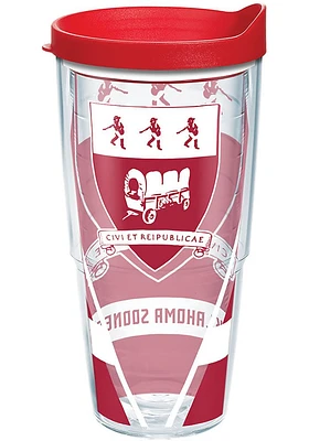 Oklahoma Sooners 24 oz Vault Tumbler - Red