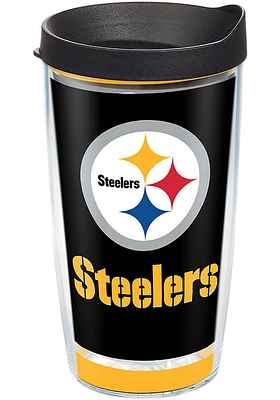 Pittsburgh Steelers 16 oz Touchdown Tumbler - Black