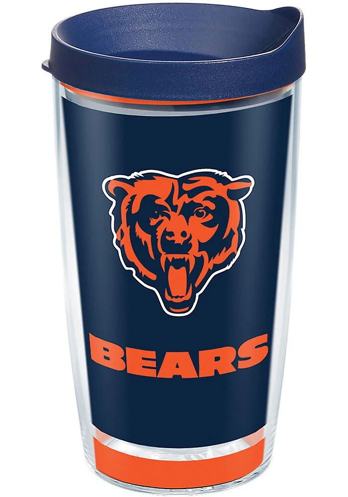 Chicago Bears 16 oz Touchdown Tumbler - Navy Blue
